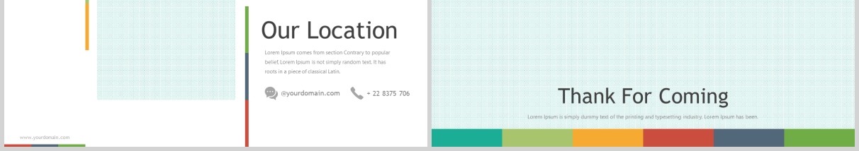 多彩公司介绍可视化信息图表PPT模板版式排版Expert - Powerpoint Template