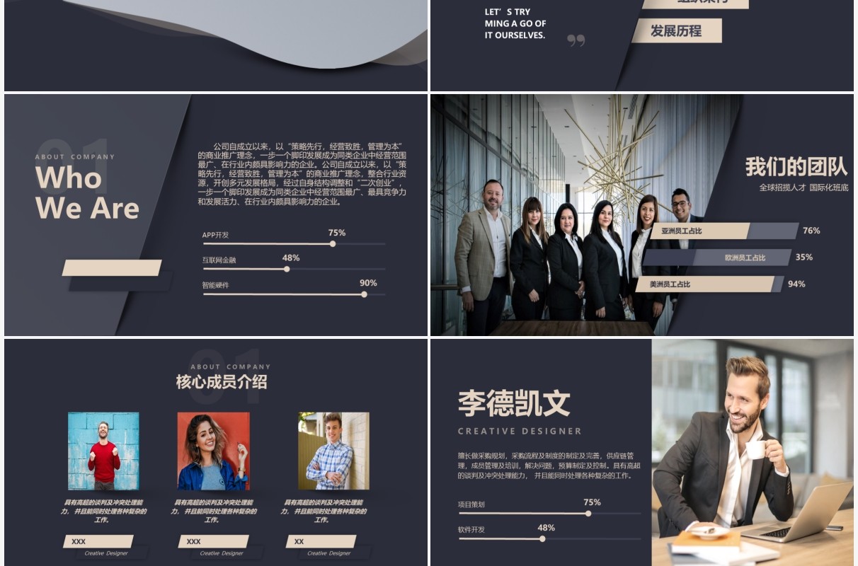 高端产品融资介绍商业计划书PPT模板