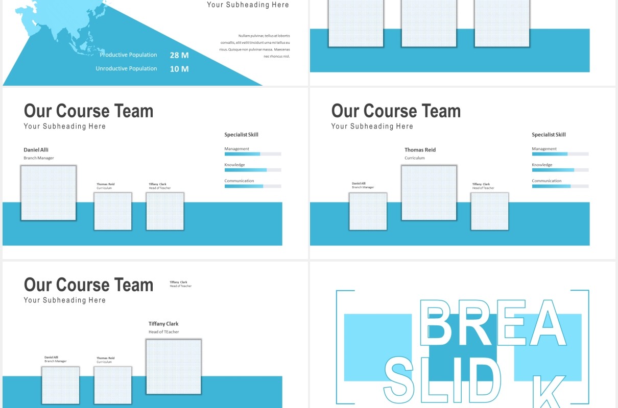 学术学校教育课件PPT模板图片排版设计Escola - Education Powerpoint Presentation