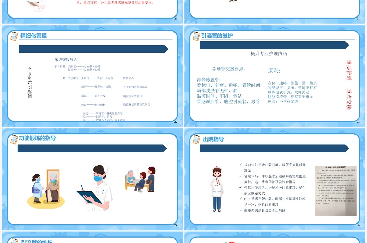 普外科围手术期人文关怀PPT模板