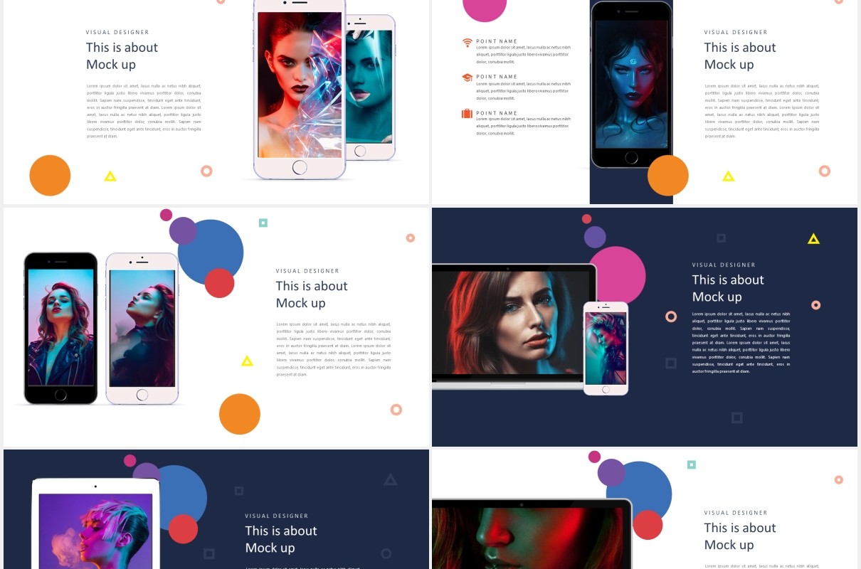 设计机构作品展示PPT模板Design Agency Powerpoint