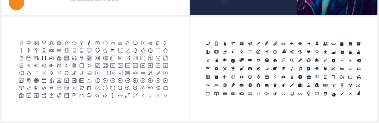 设计机构作品展示PPT模板Design Agency Powerpoint