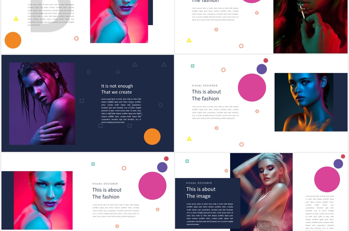 设计机构作品展示PPT模板Design Agency Powerpoint