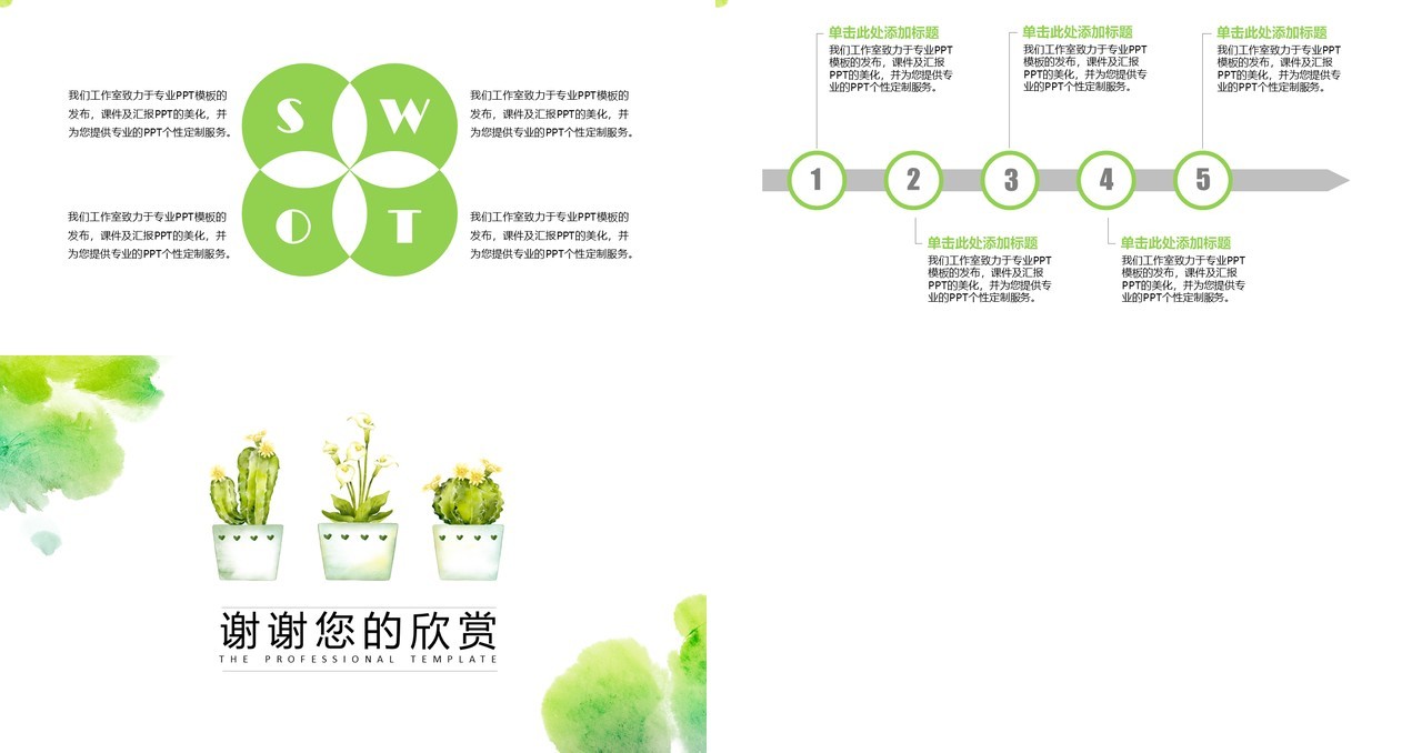 创意个性现代工作总结PPT模板汇报