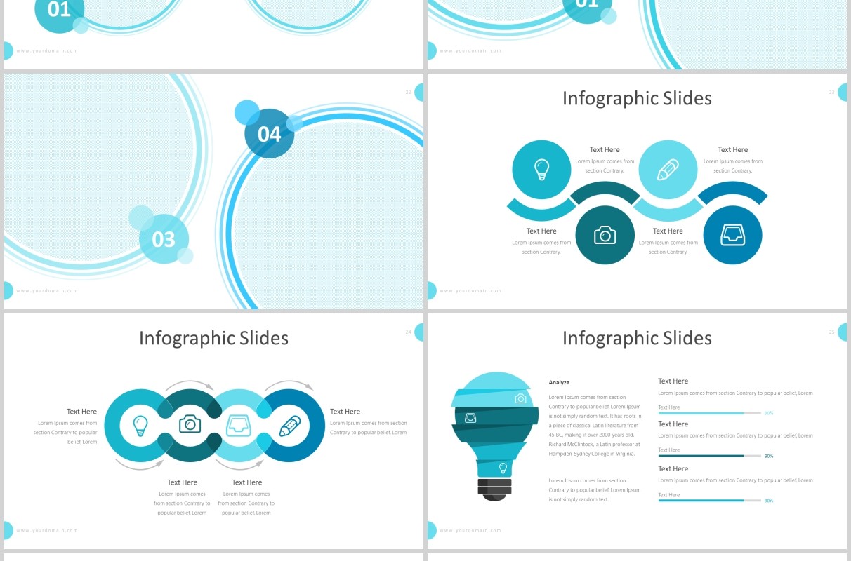 蓝色公司简介产品服务介绍PPT模板版式设计selected powerpoint template