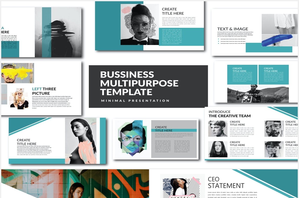 商务业务产品展示PPT模板Bussiness Template Powerpoint