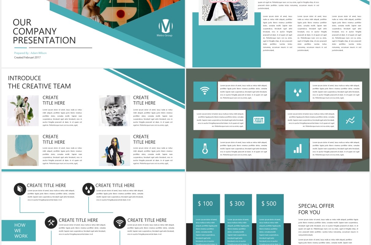 商务业务产品展示PPT模板Bussiness Template Powerpoint