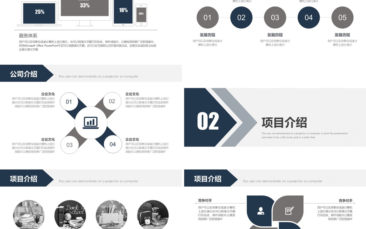 简约大气融资计划书PPT模板