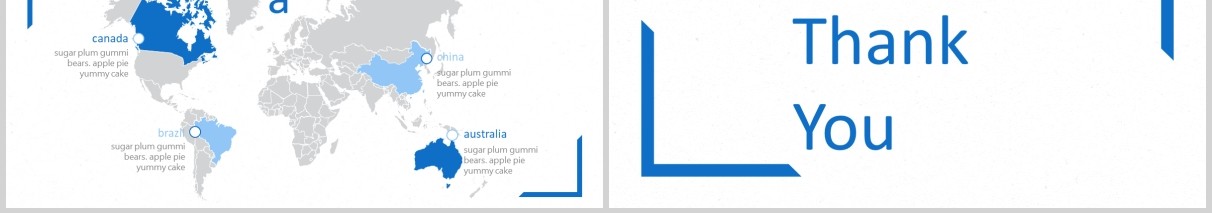 蓝色公司简介PPT模板rosana powerpoint template