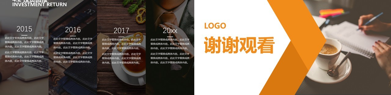 商业项目计划书工作报告PPT模板