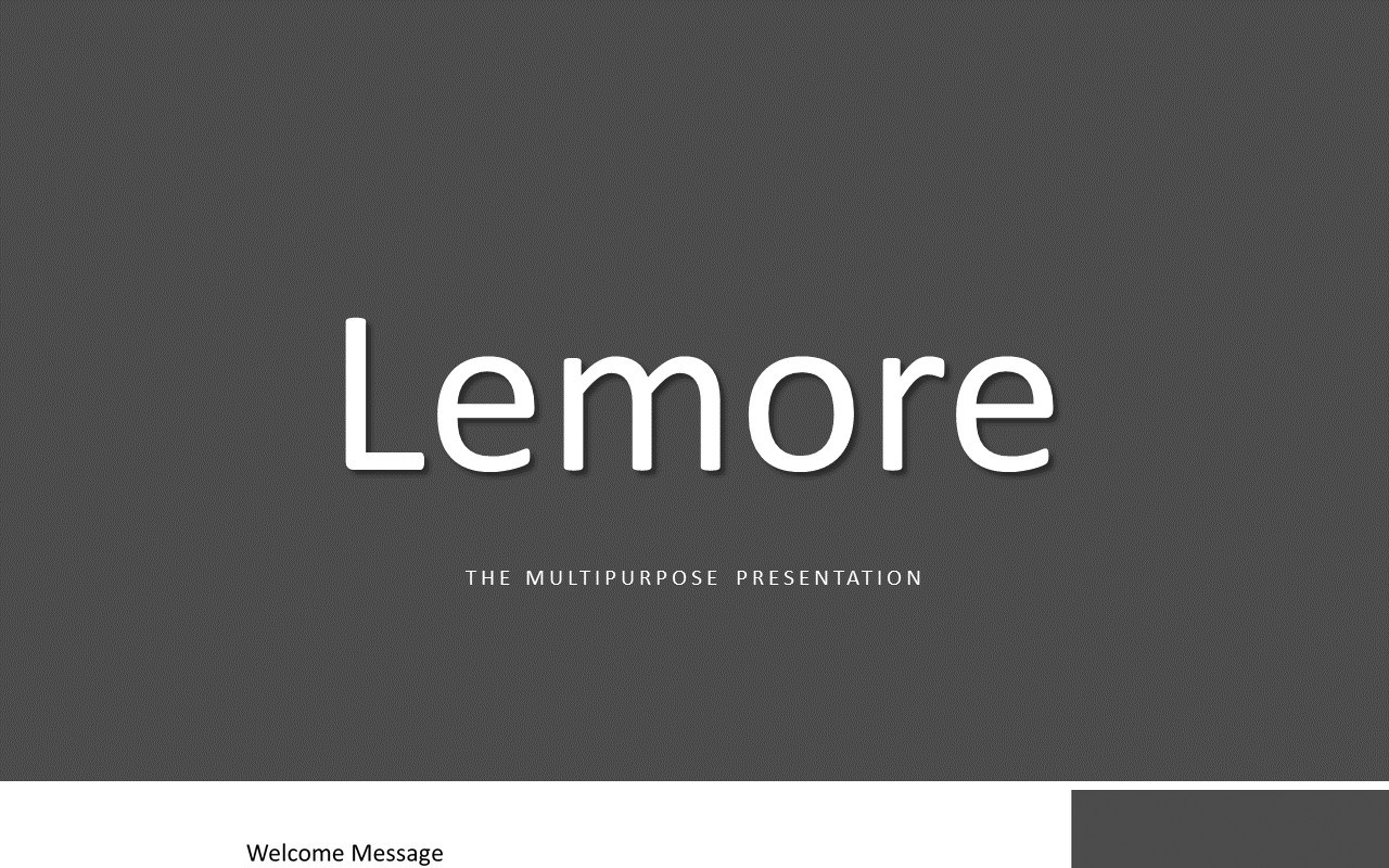 Lemore Presentation (image not include)