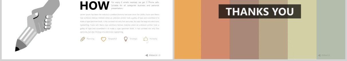 高端公司宣传介绍战略规划可视化时间轴图表PPT可插图排版模板PINNACLE Powerpoint