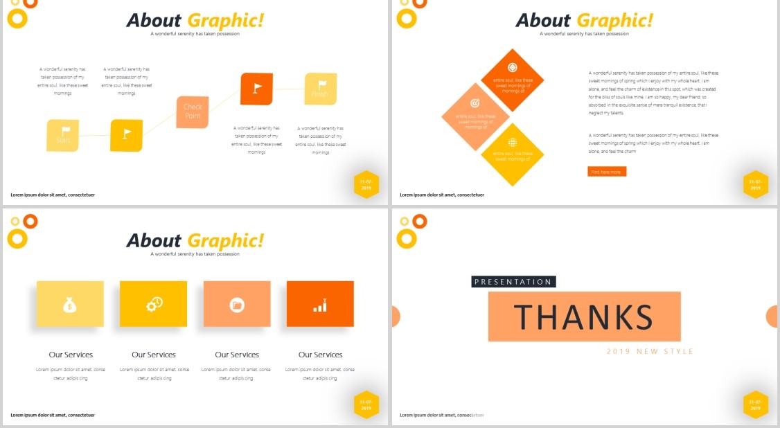 面包甜点美食餐饮PPT模板Cheezy Powerpoint Template