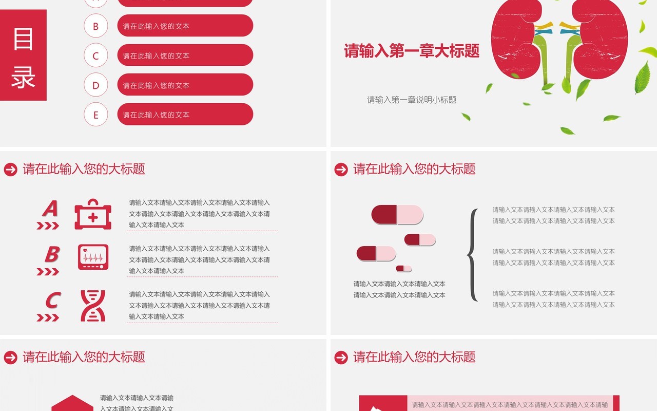 肾脏医学PPT模板