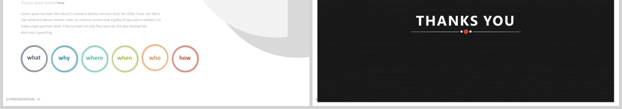 商务可视化图表图片排版设计PPT素材模板Jio - Powerpoint Template