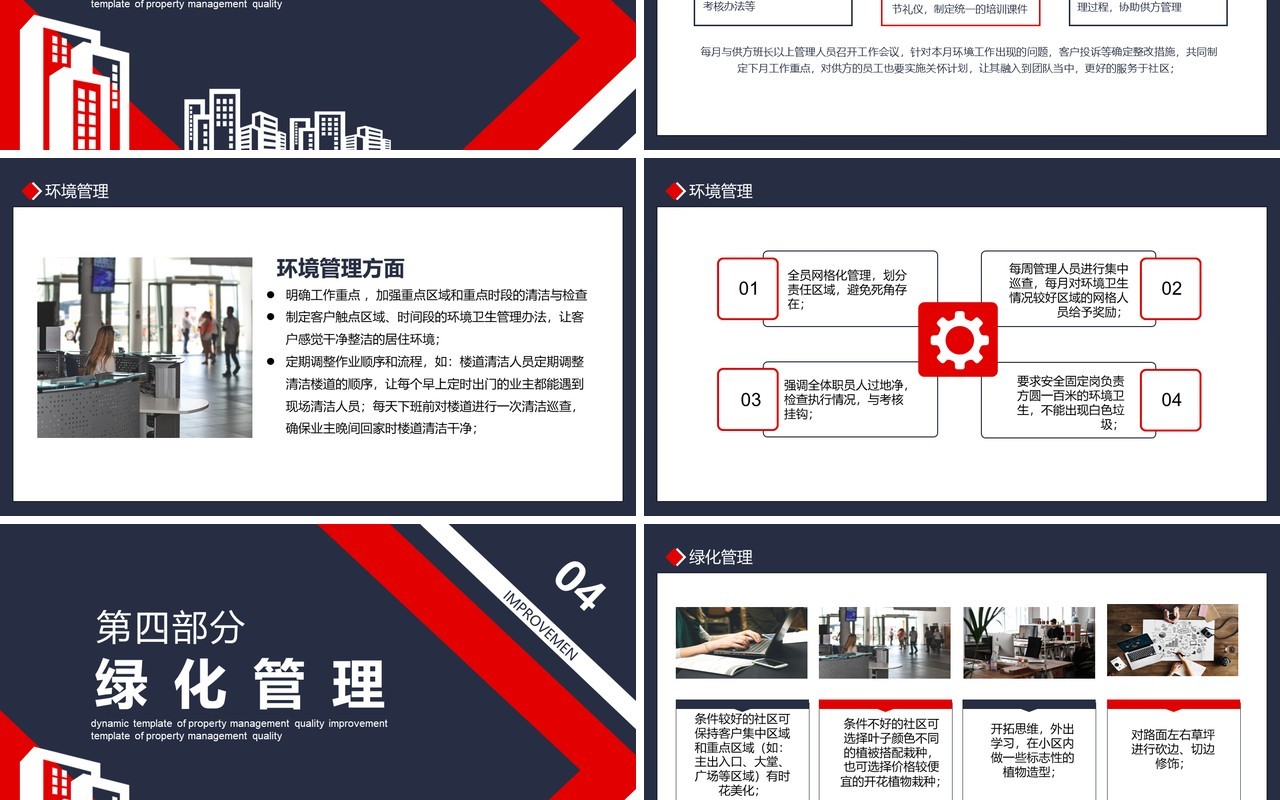 物业管理品质提升安全设备管理PPT模板