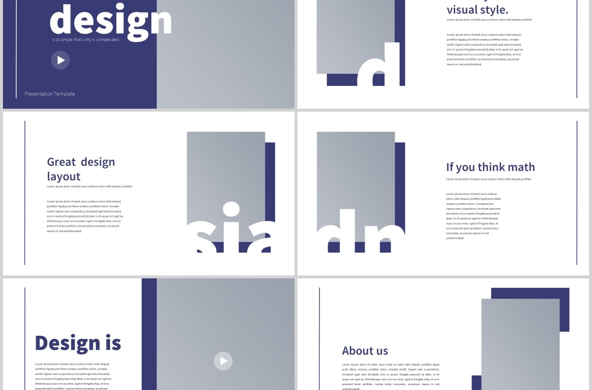 时尚生活方式设计PPT模板版式设计Lifestyle Design PPTX