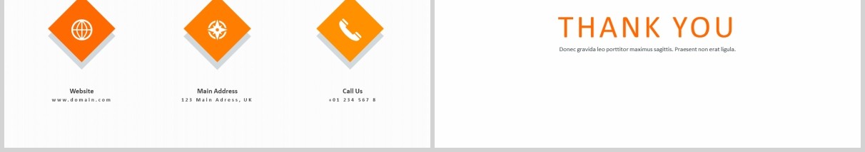 橙色简约学校教育宣传PPT图片排版模板School - Powerpoint Template