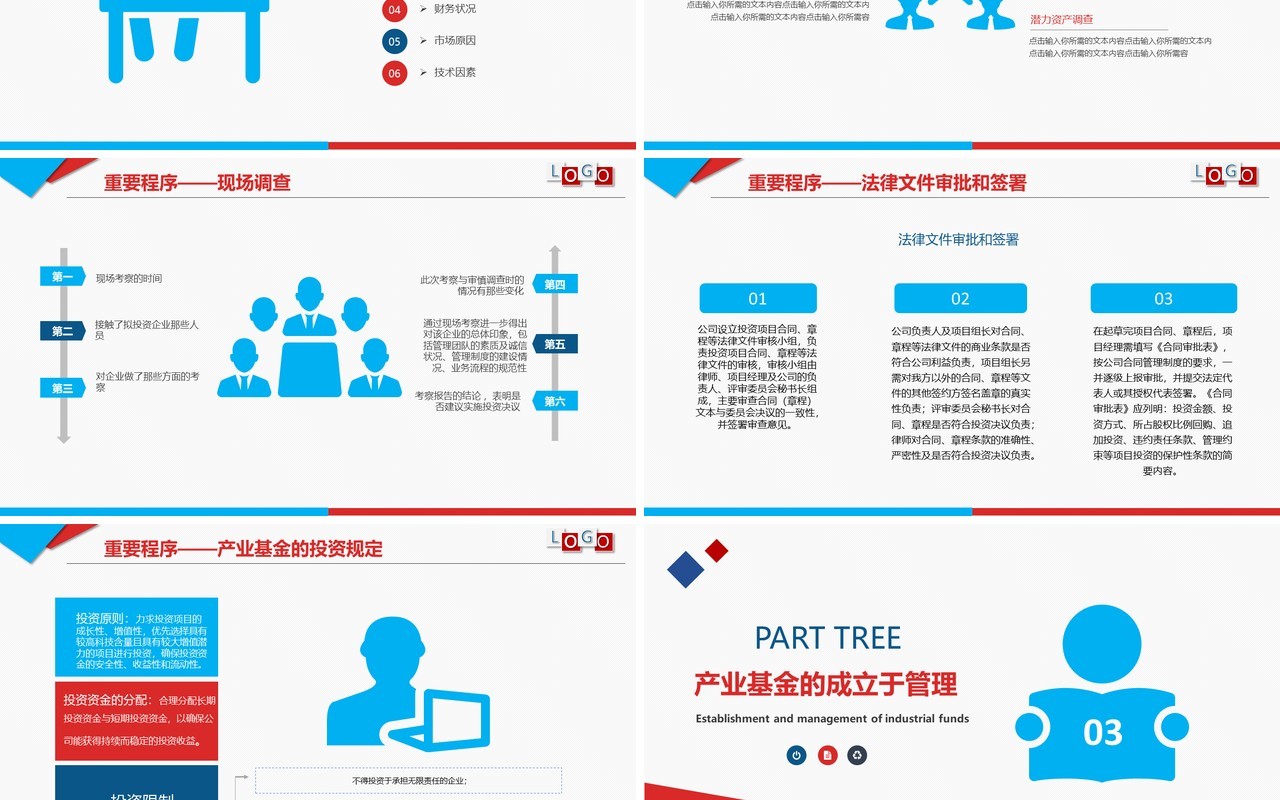 企业培训产业基金助力企业发展PPT模板