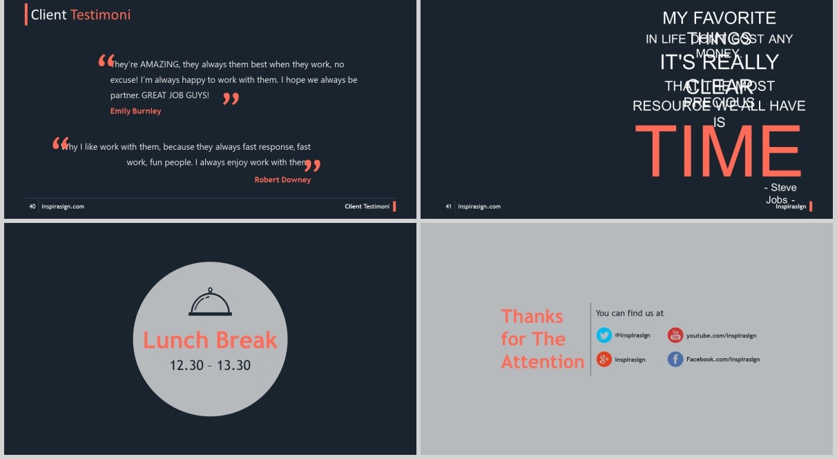 黑色高端商业数据分析PPT模板可视化图表素材START Powerpoint Presentation Template