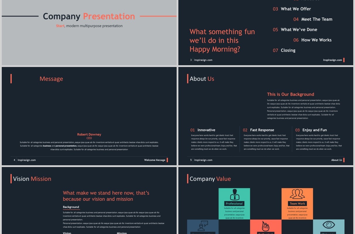 黑色高端商业数据分析PPT模板可视化图表素材START Powerpoint Presentation Template