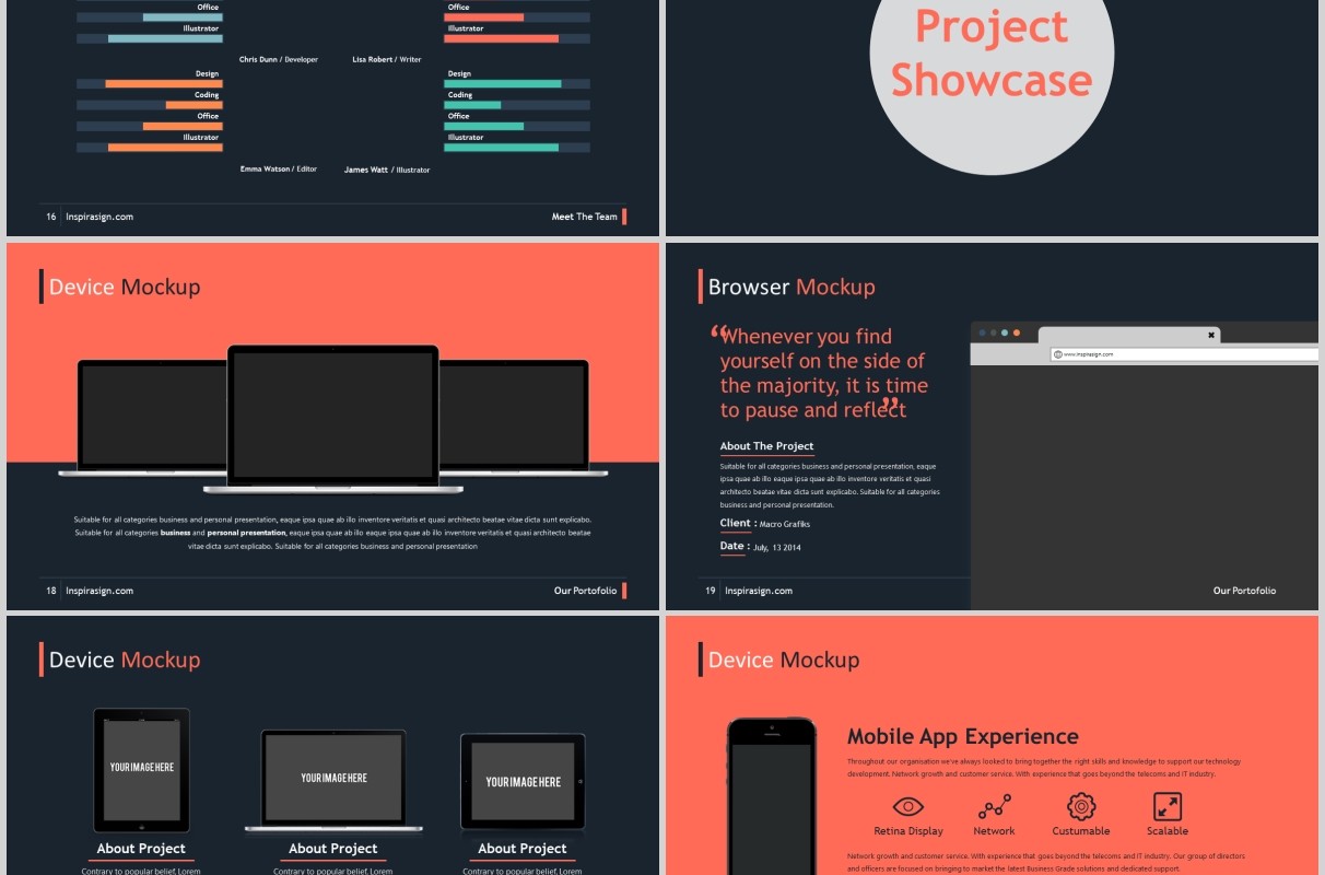 黑色高端商业数据分析PPT模板可视化图表素材START Powerpoint Presentation Template