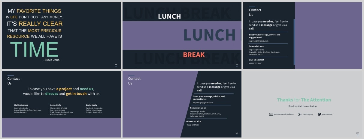 深色高端工作项目计划书数据表格PPT模板排版设计SIMPLE Powerpoint Presentation Template