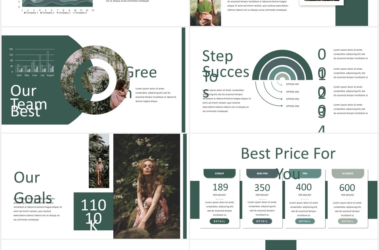 摄影作品展示PPT模板Matheus - Powerpoint Template