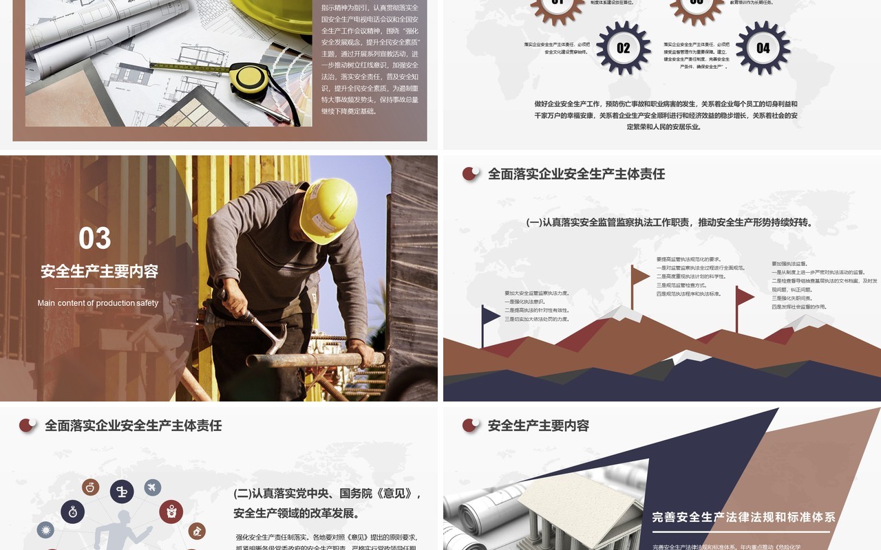 简洁ppt安全生产ppt安全培训