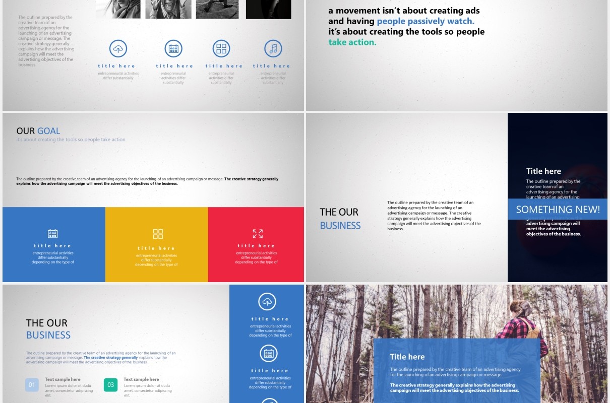 简约可视化信息图表PPT模板素材arara powerpoint template