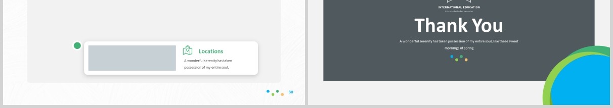 大学教育PPT图片版式设计模板Education - University Powerpoint Template