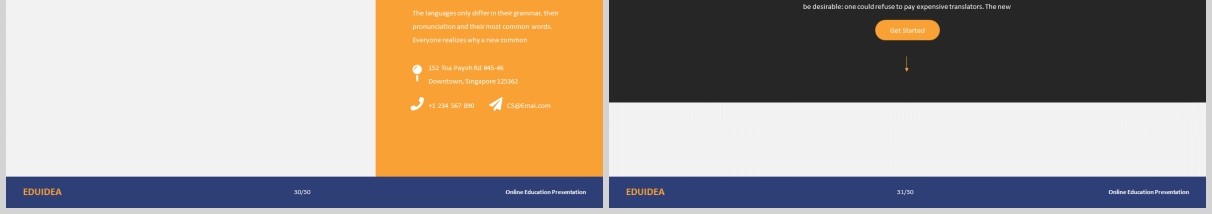 教育理念PPT图片排版模板Eduidea - Education Powerpoint Template