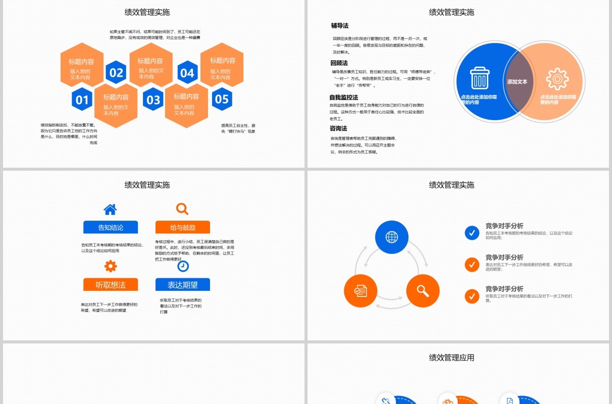 公司团队绩效管理加强提升工作效率能力PPT培训模板