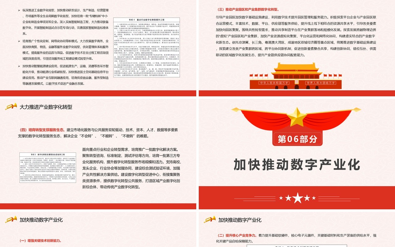 关于印发十四五数字经济发展规划的通知PPT模板