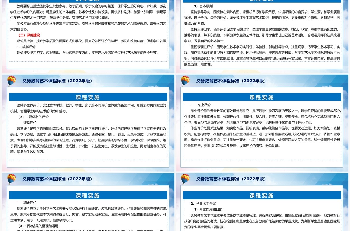 2022年义务教育艺术新课程标准全文内容解读PPT课件
