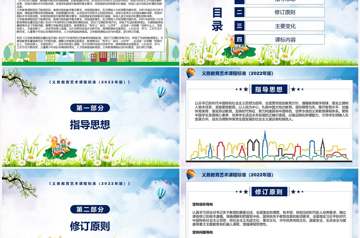 2022年义务教育艺术新课程标准全文内容解读PPT课件