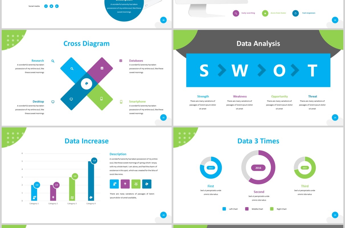 国外教育行业图片排版PPT模板Hilari - Education Powerpoint Template