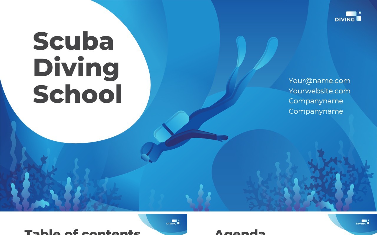 Scuba-Diving-School-PowerPoint-Presentation-Template