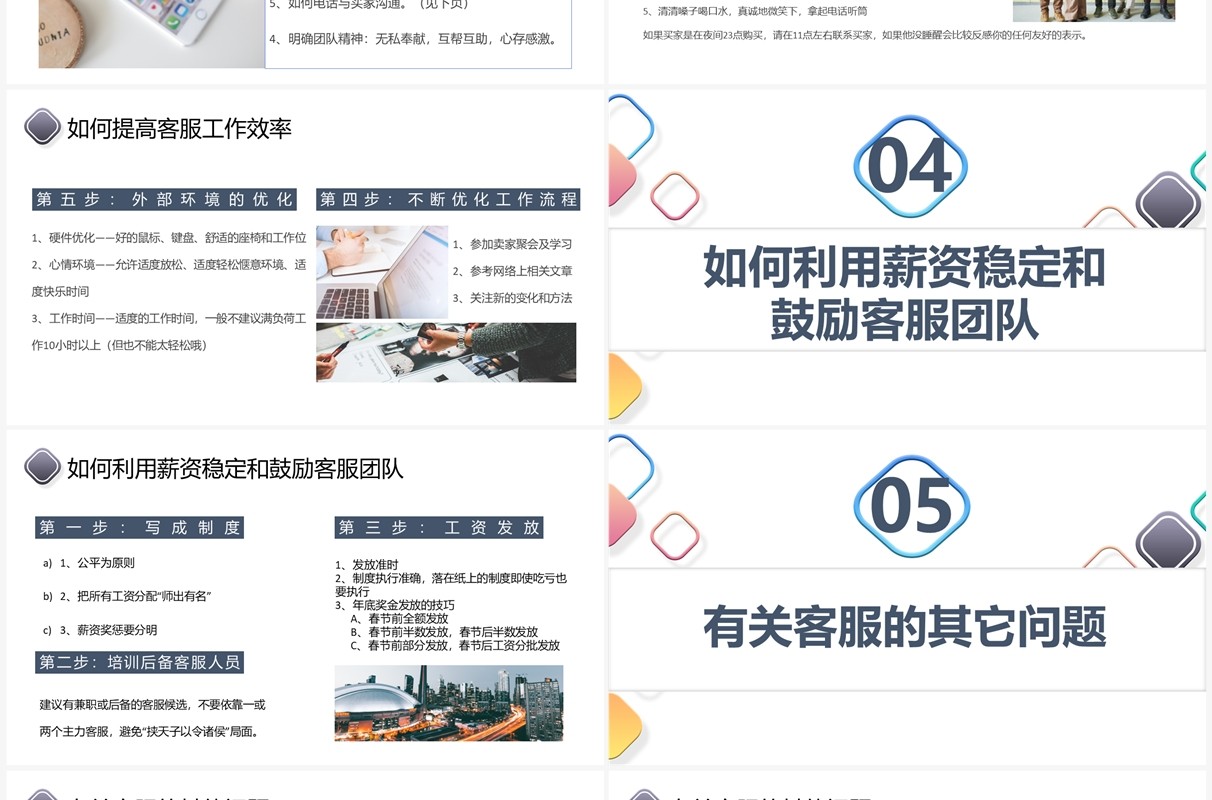 2022年打造金牌客服队伍企业培训PPT模板