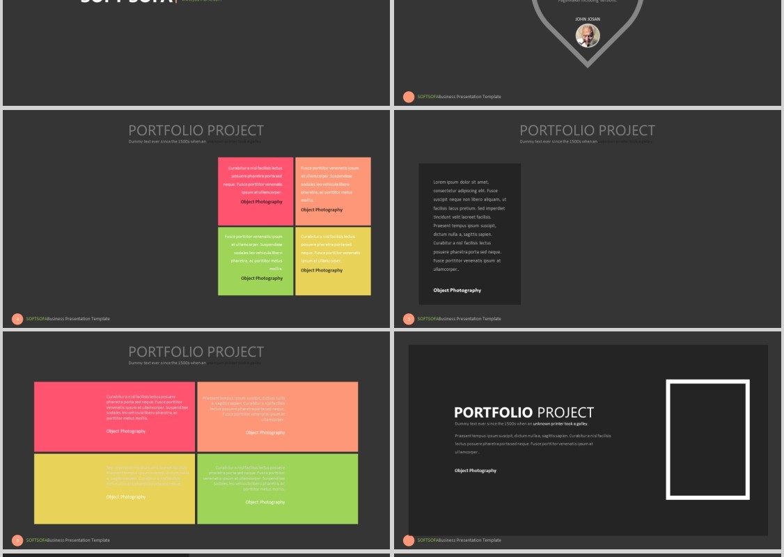 软沙发产品计划书PPT信息可视化图表模板SOFT SOFA Powerpoint