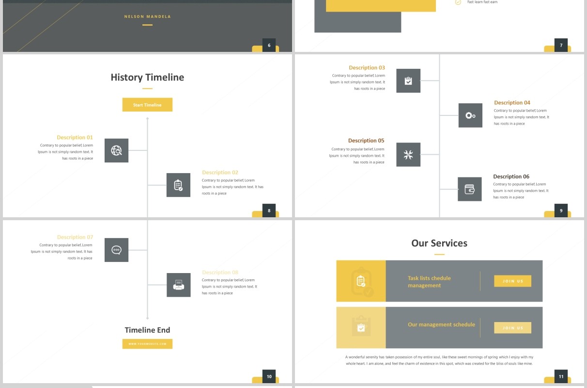 教育行业图片排版PPT模板Bostona - Education Powerpoint Template