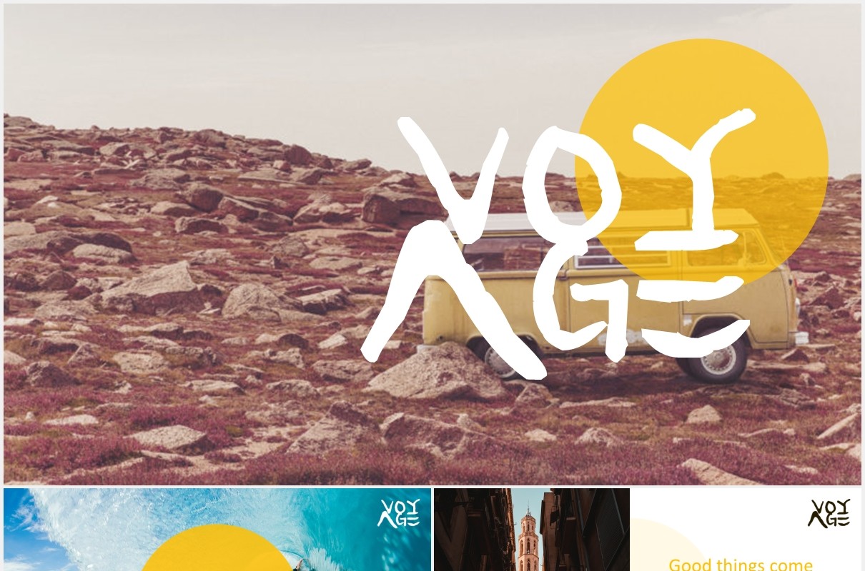 远航旅游商务宣传展示PPT模板voyage travel business powerpoint template