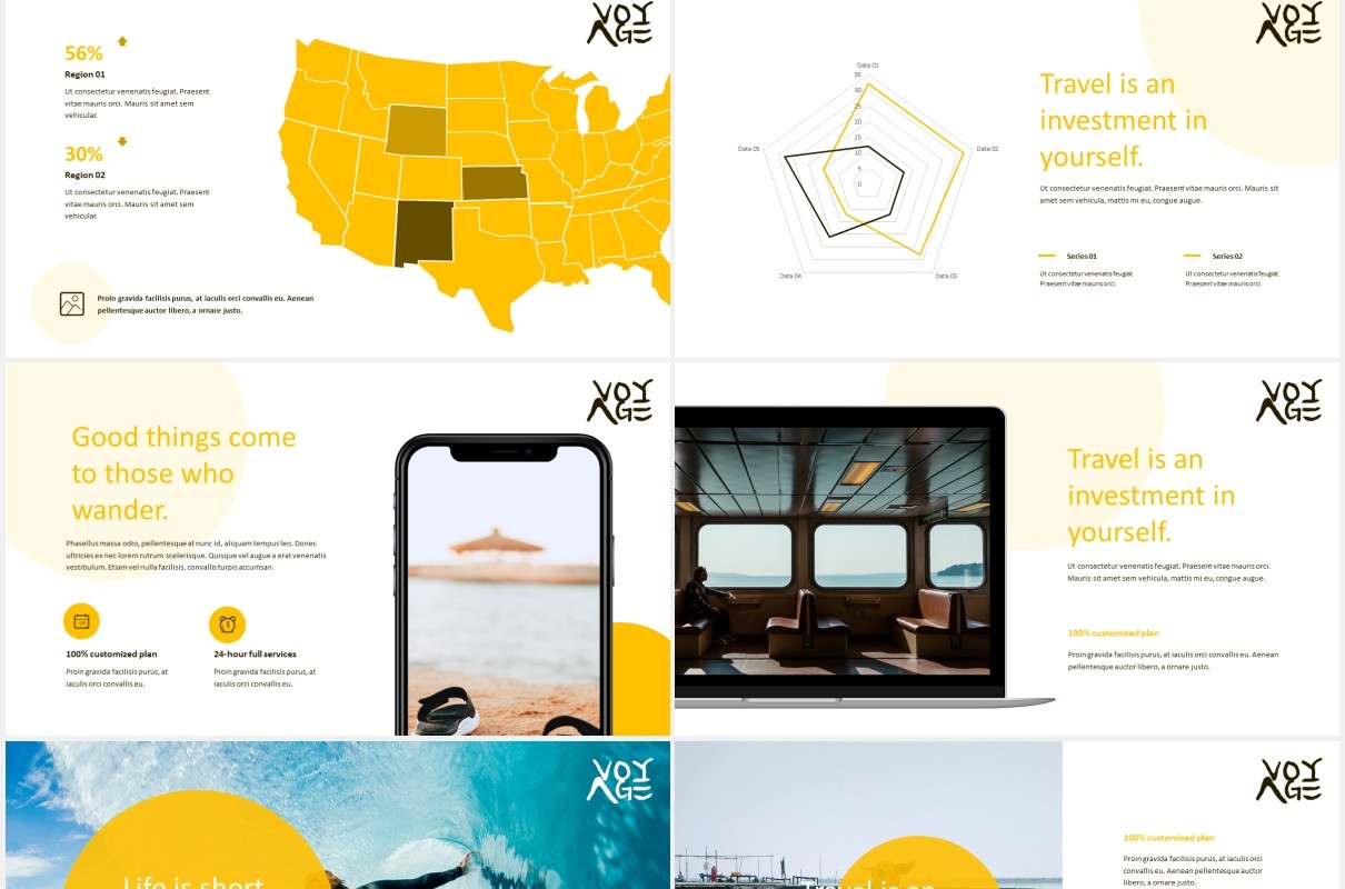 远航旅游商务宣传展示PPT模板voyage travel business powerpoint template