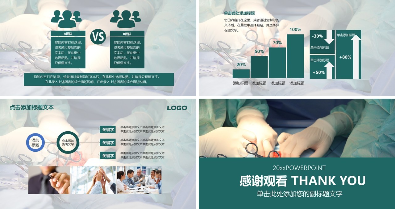 手术汇报PPT模板