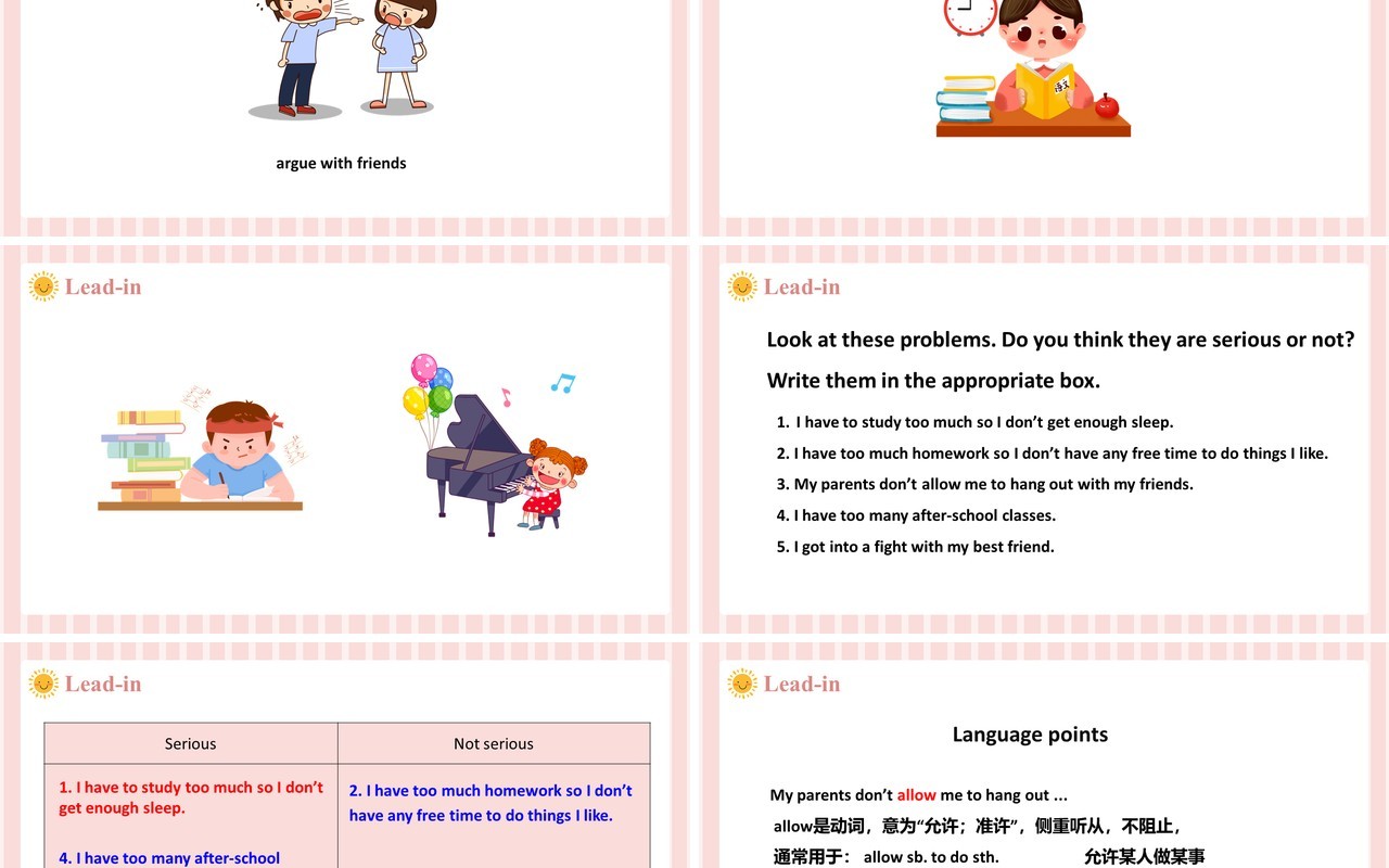 人教版八年级英语下册Why don’t you talk to your parents第1课时课件PPT模板