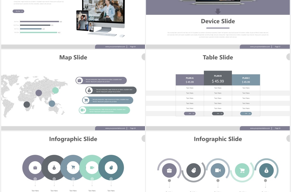 商务商业企业宣传介绍PPT模板bradzo powerpoint template