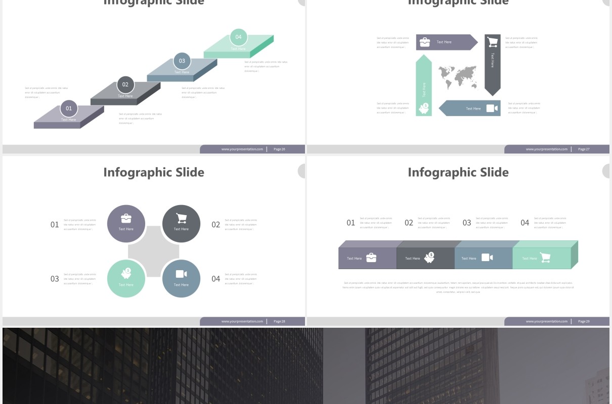商务商业企业宣传介绍PPT模板bradzo powerpoint template