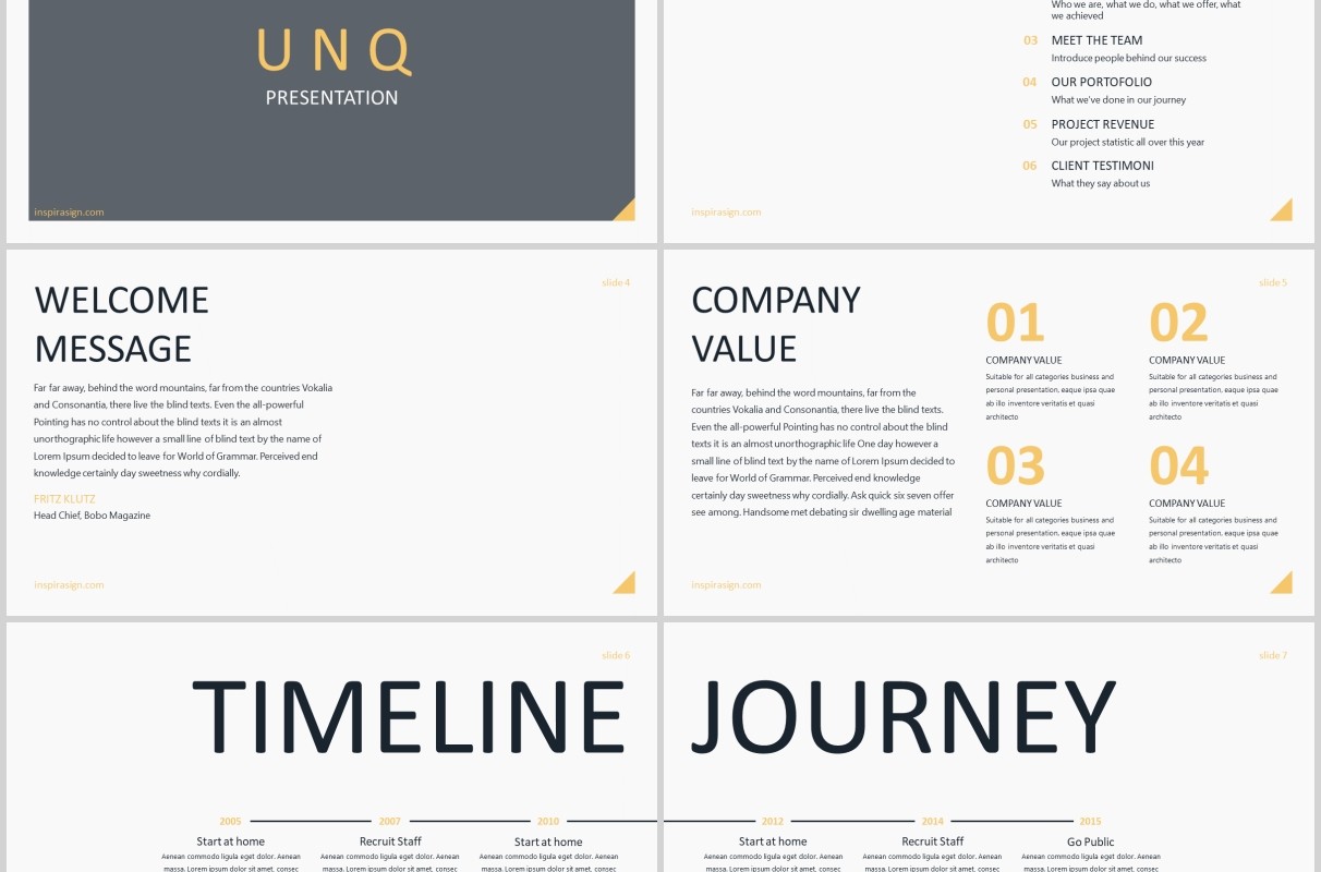 简约产品展示项目计划PPT模板排版设计UNQ Powerpoint Presentation Template