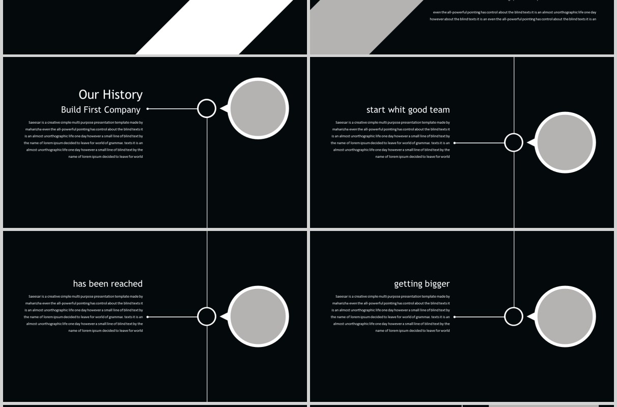 深色商业计划书公司产品项目介绍简介PPT模板Gishery   Powerpoint Template
