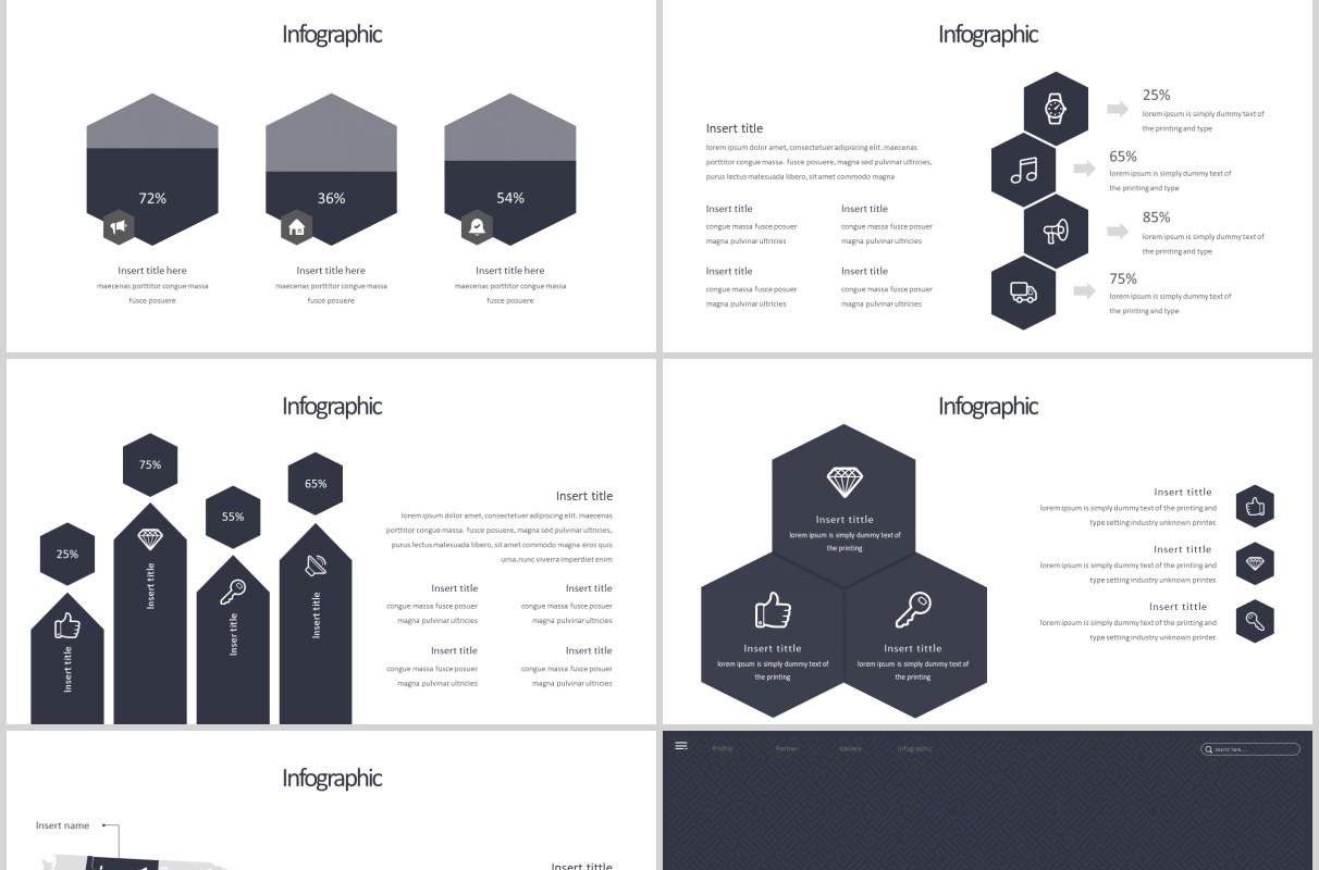 公司简介个人简历PPT模板版式设计Libre Powerpoint Template